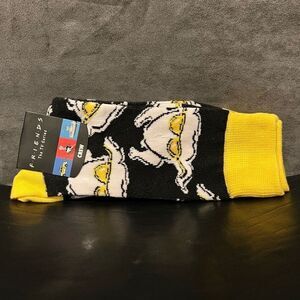FRIENDS The TV Series Thanksgiving Turkey Bioworld Mid Calf Socks / Size 10-13
